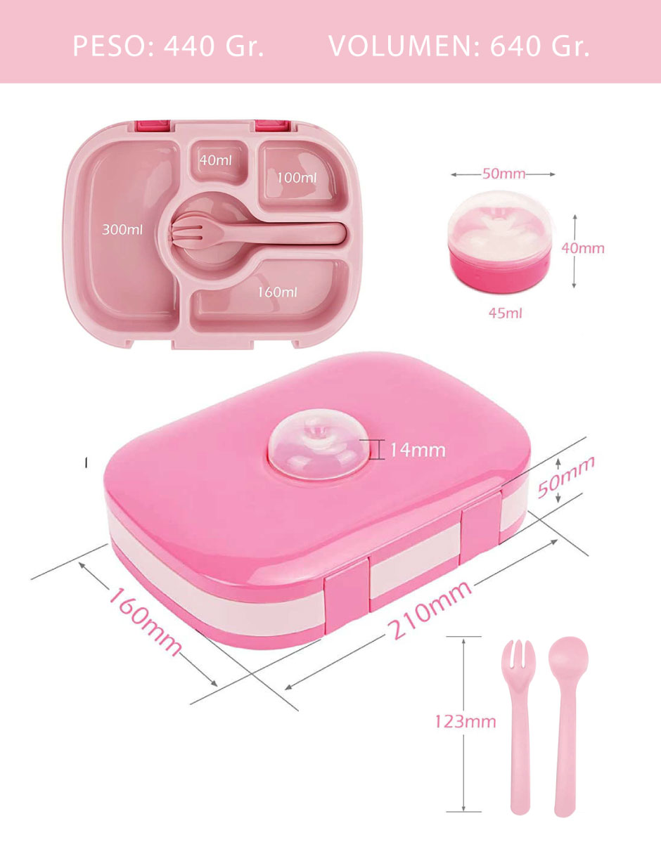 Lonchera térmica bento box 10