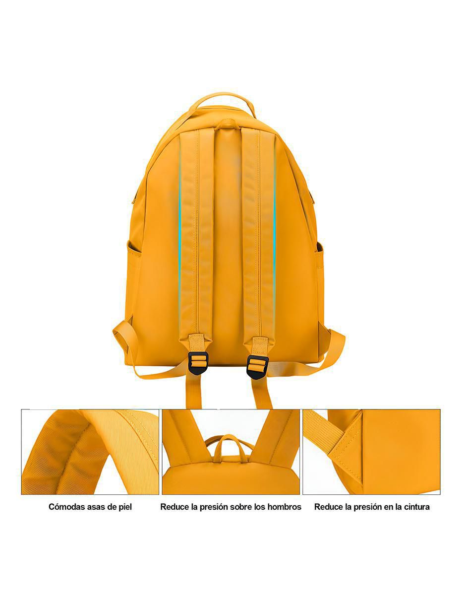 Mochila escolar Estilo Confort impermeable 3