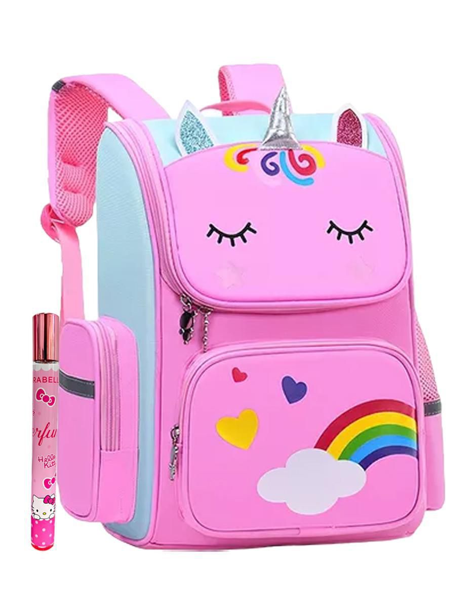 Mochila escolar Unicornio Brillante impermeable