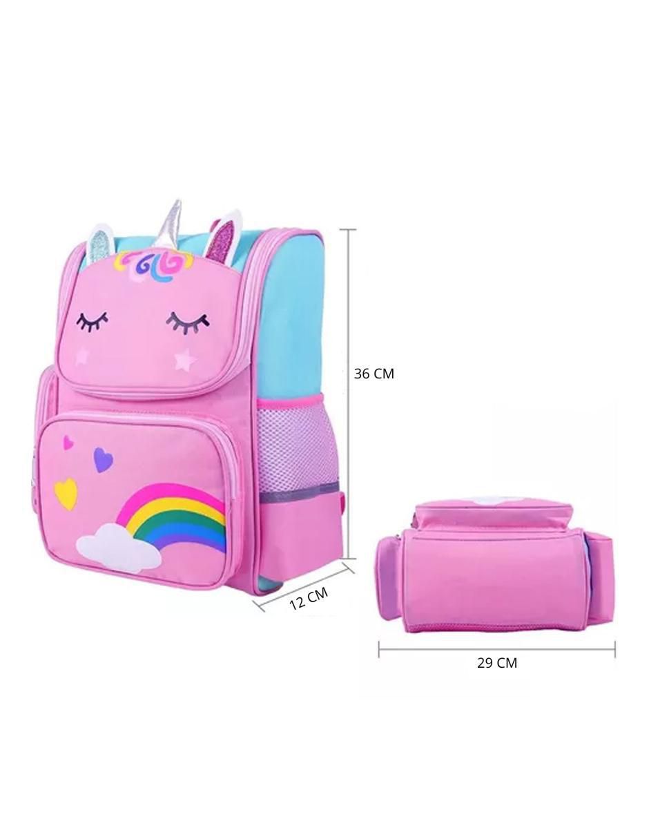 Mochila escolar Unicornio Brillante impermeable 6