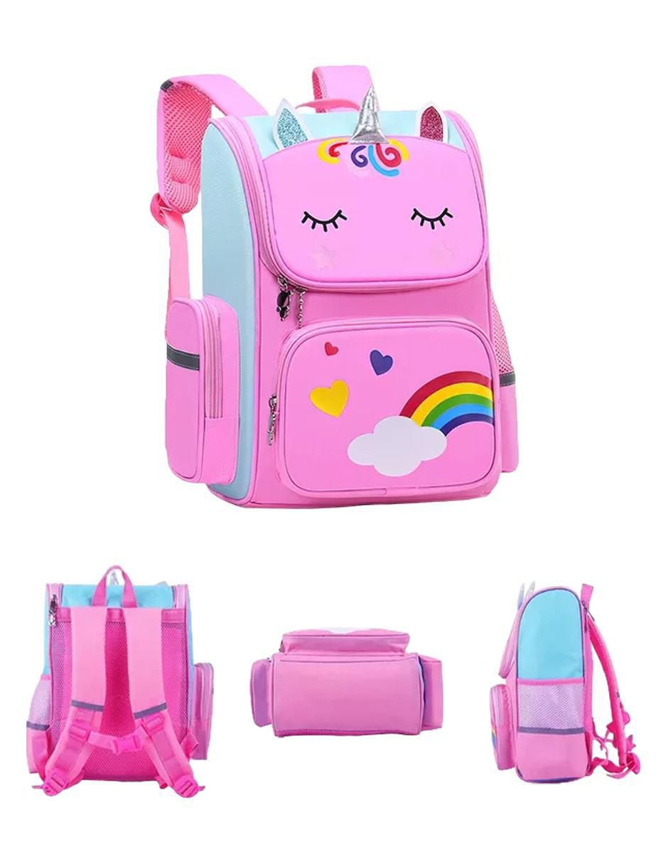 Mochila escolar Unicornio Brillante impermeable 2