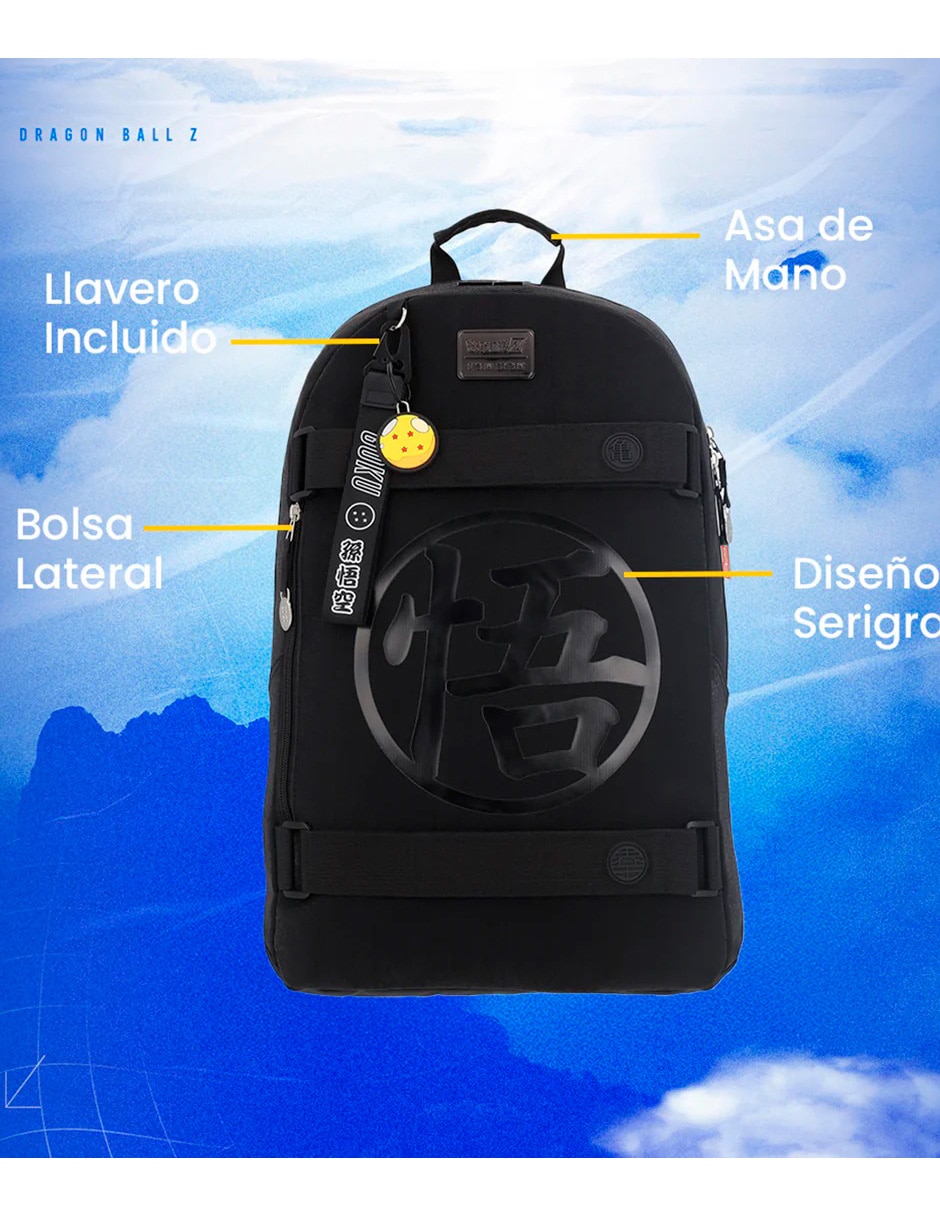 Mochila escolar goku black dragon ball z unisex