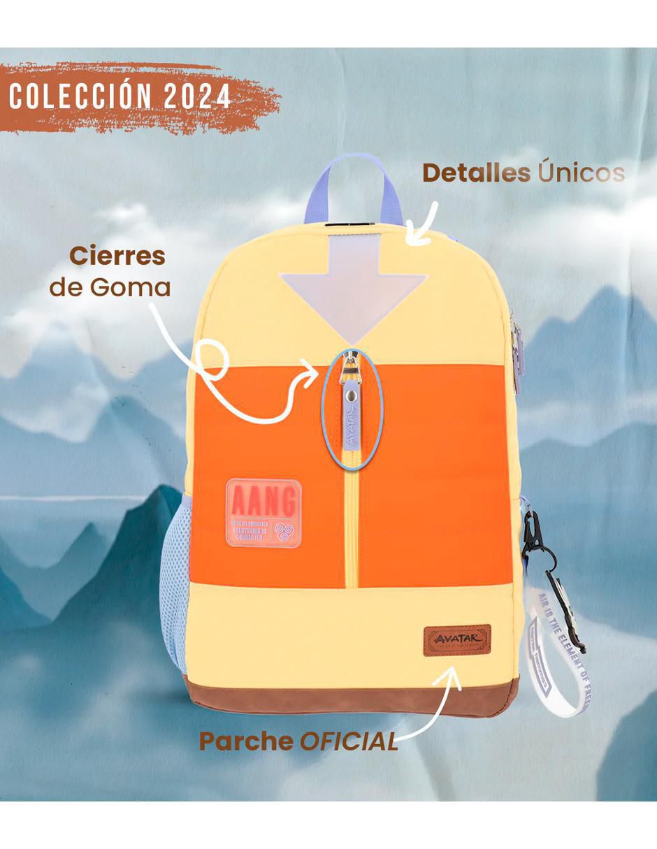 Mochila escolar Aang Avatar 9