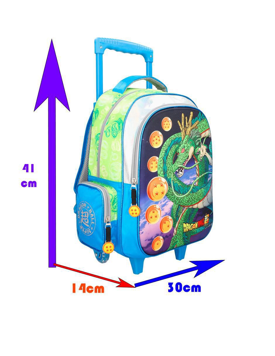 Mochila con ruedas escolar Shen Long Dragon Ball Super 5