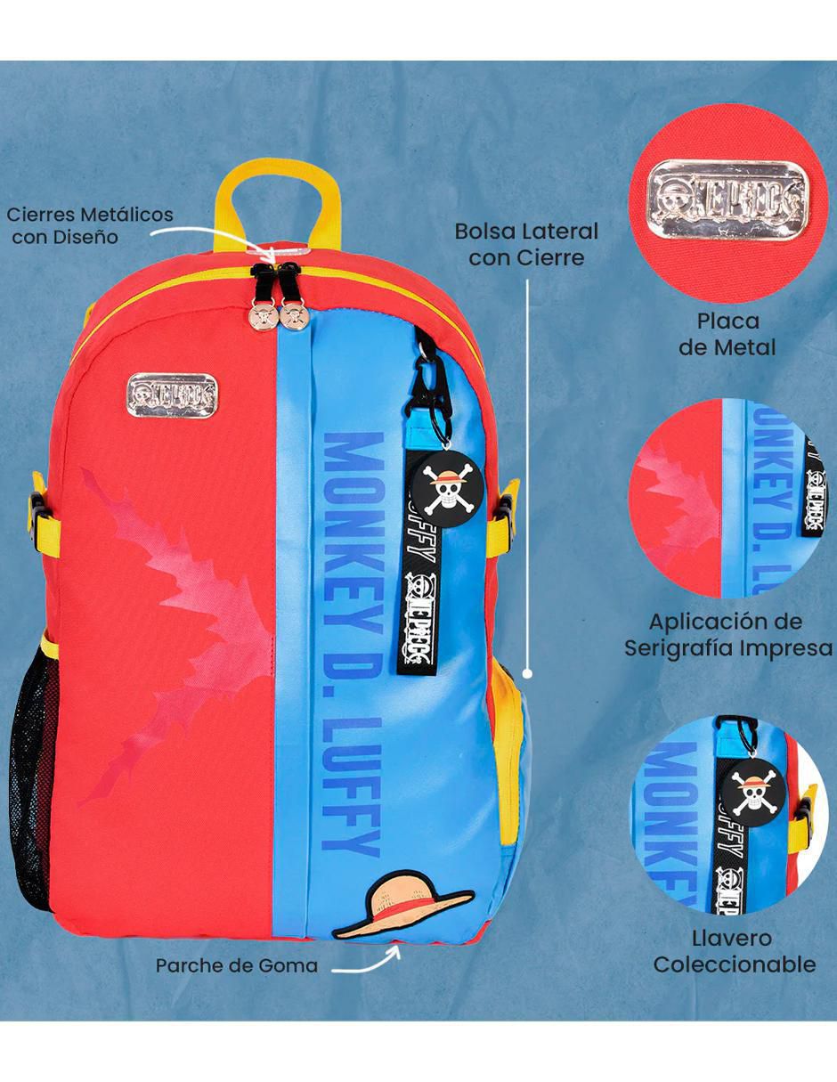 Mochila escolar Monkey D. Luffy One Piece 7