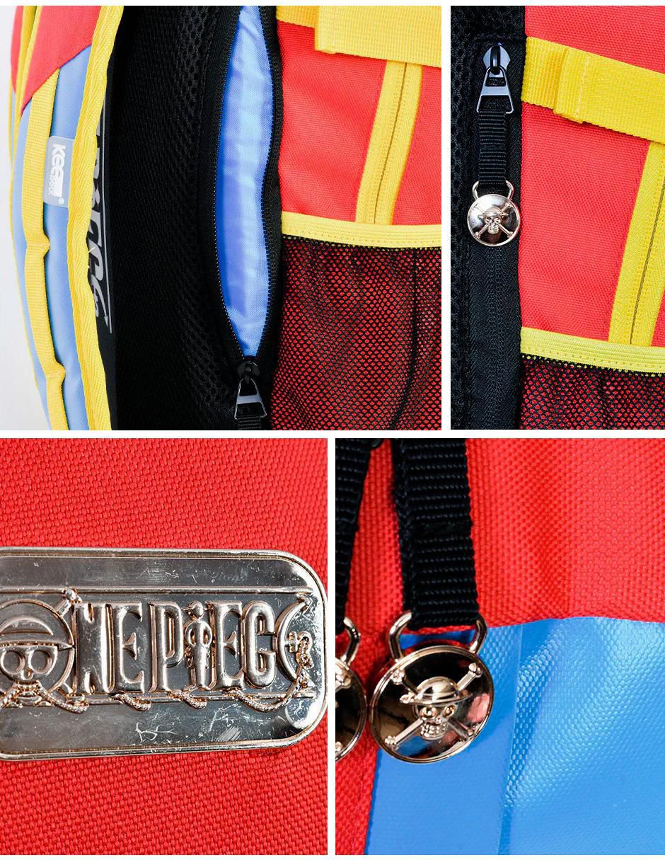 Mochila escolar Monkey D. Luffy One Piece 10
