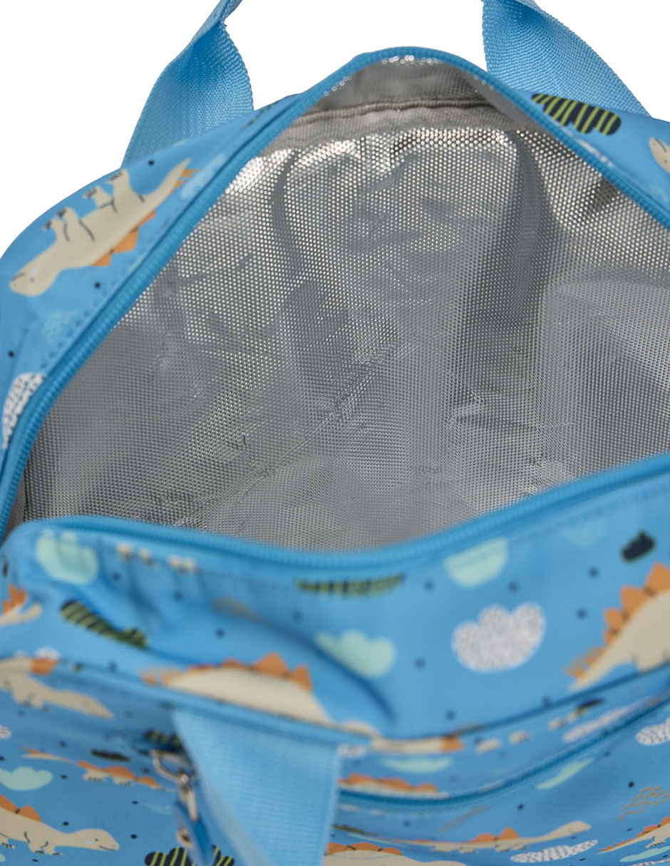 Set mochila escolar Piquenique Dinosaurios unisex