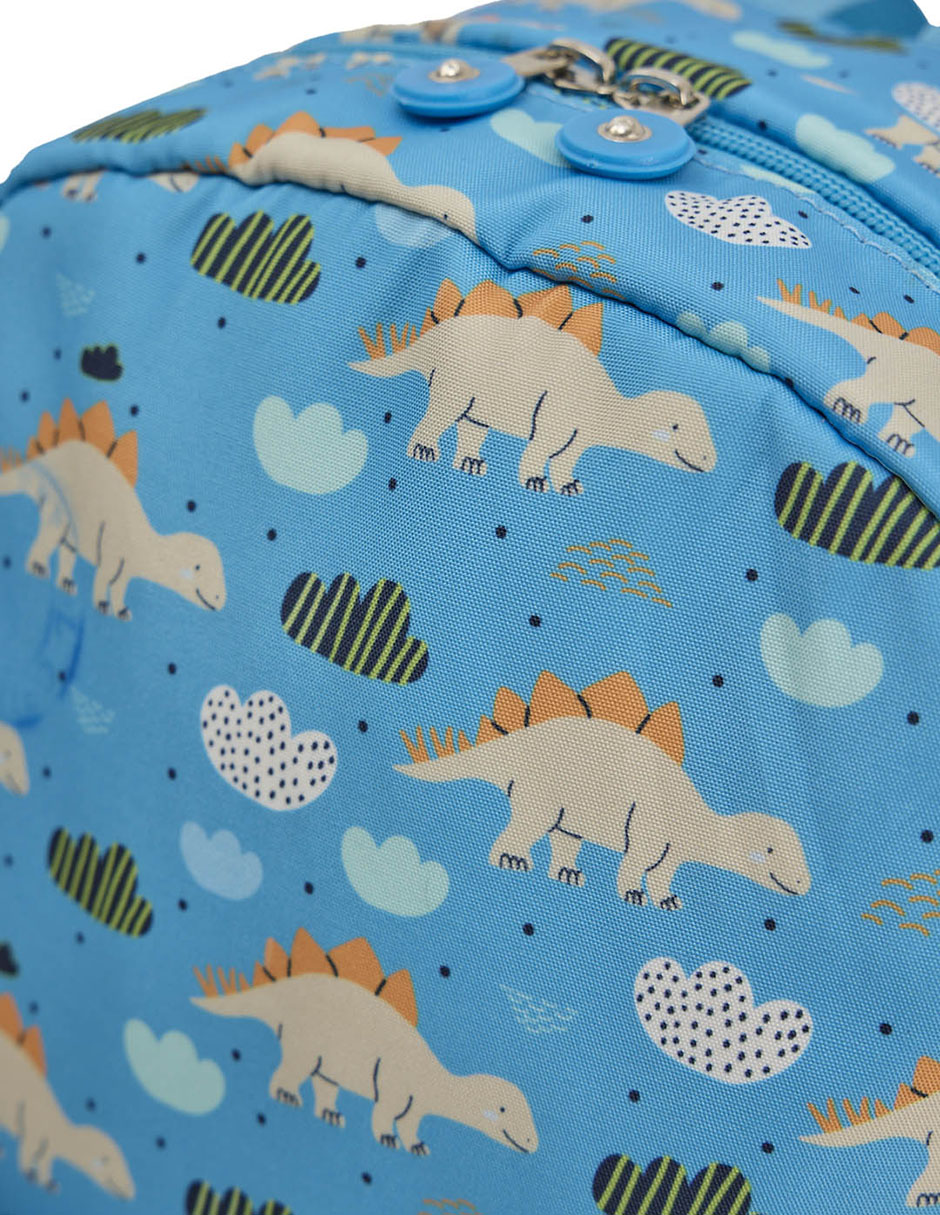 Set mochila escolar Piquenique Dinosaurios unisex