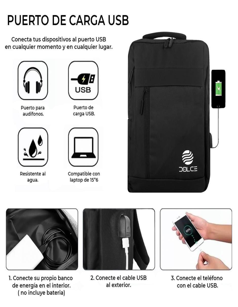 Mochila escolar unisex 4