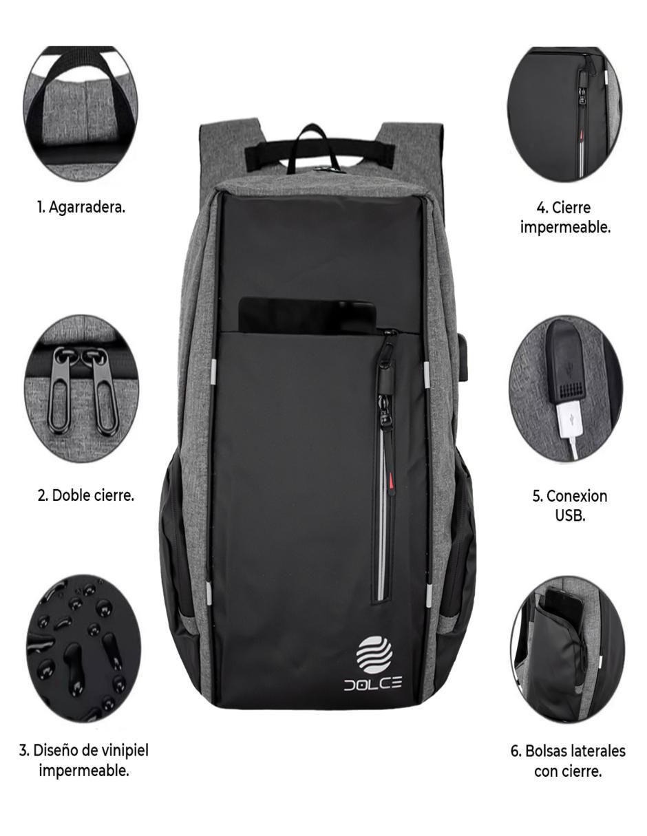 Mochila escolar unisex