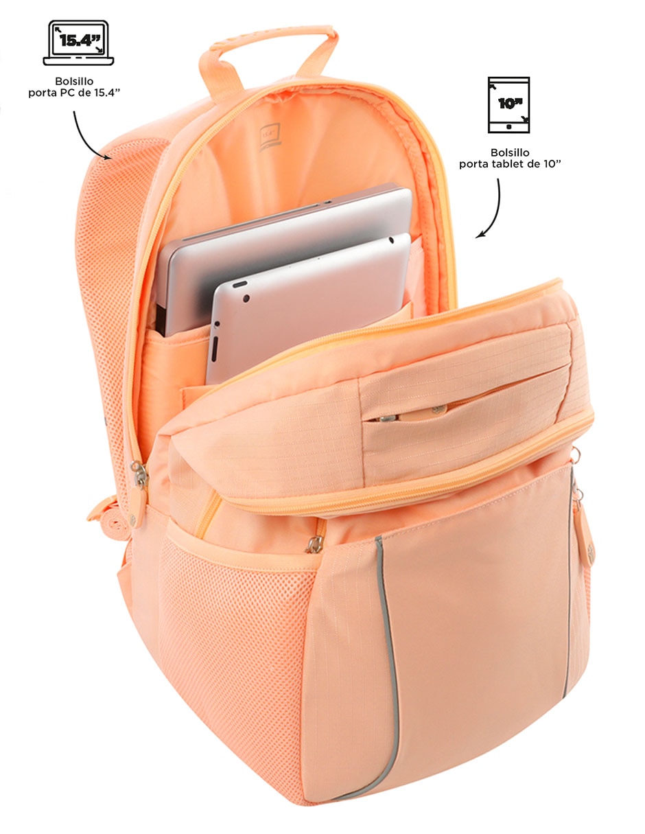 Mochila con portalaptop Totto Klass unisex