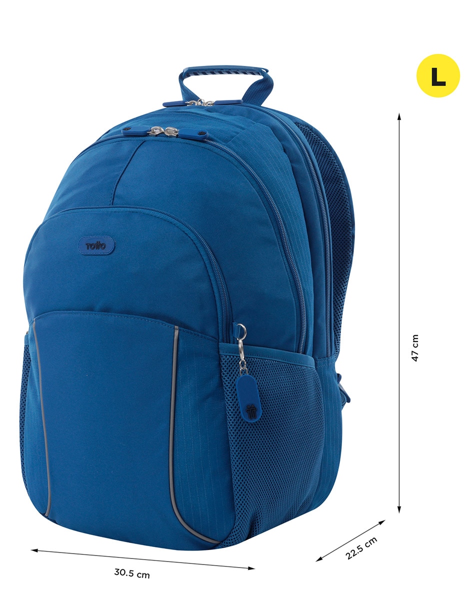 Mochila con portalaptop Totto Klass unisex