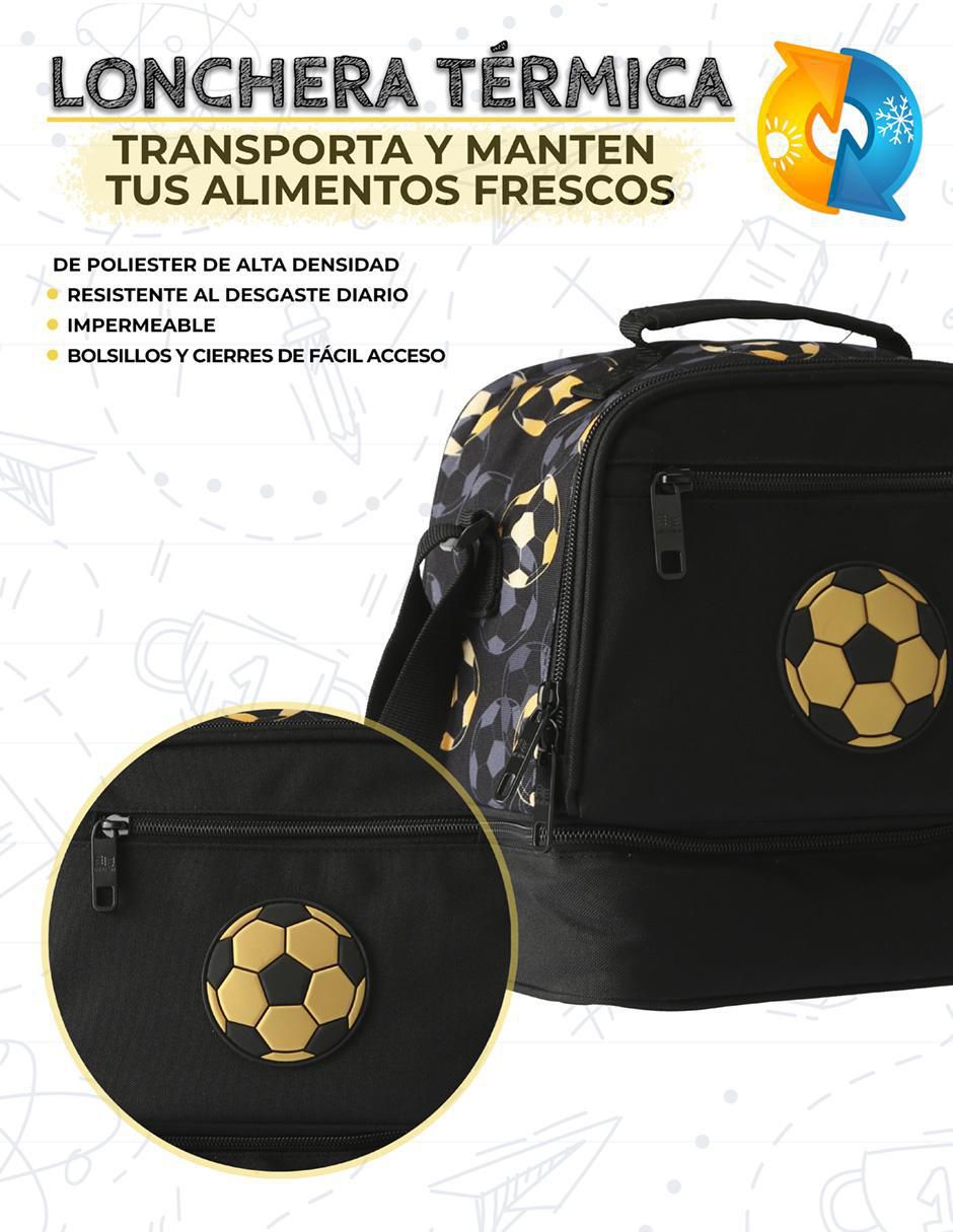 Set mochila escolar Futbol unisex Set mochila escolar Futbol unisex