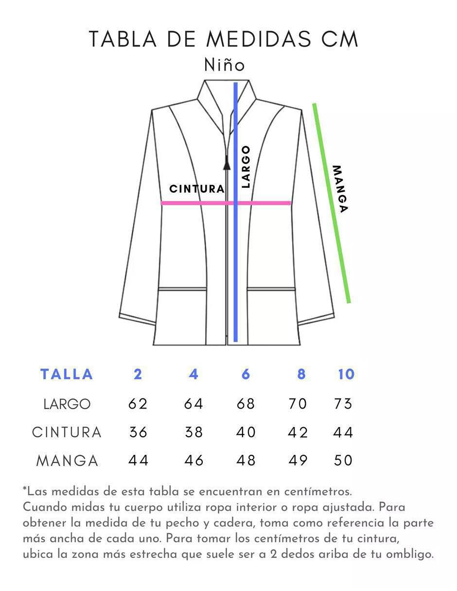 Bata de laboratorio unisex 2