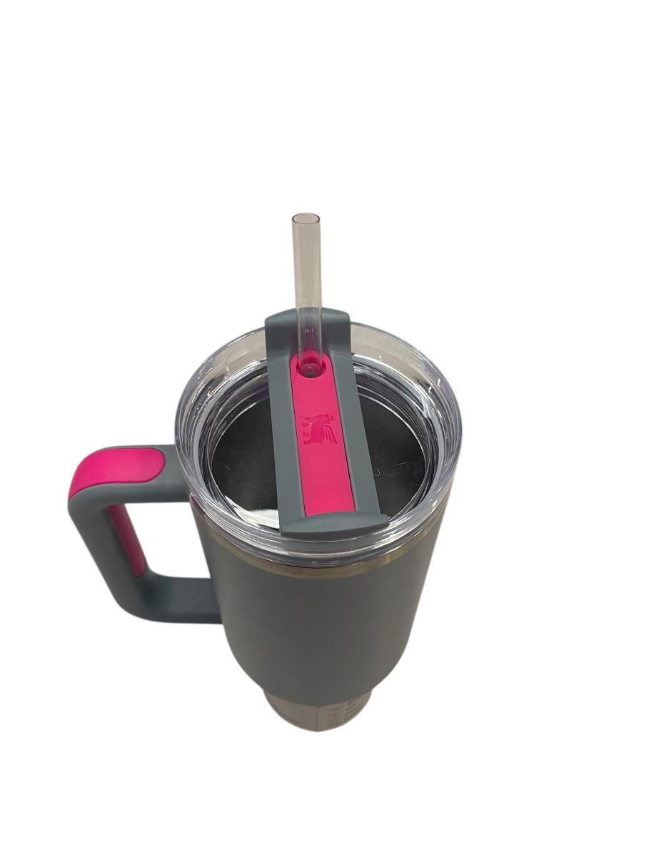 Termo de acero inoxidable con tapa push pull 3