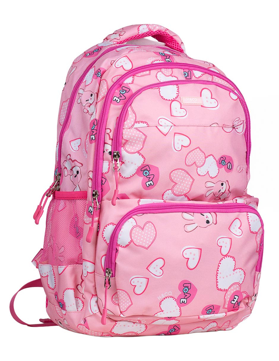 Mochila escolar H&Co Rena para niña