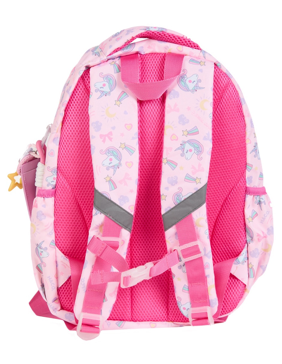 Mochila escolar H&Co Claire para niña