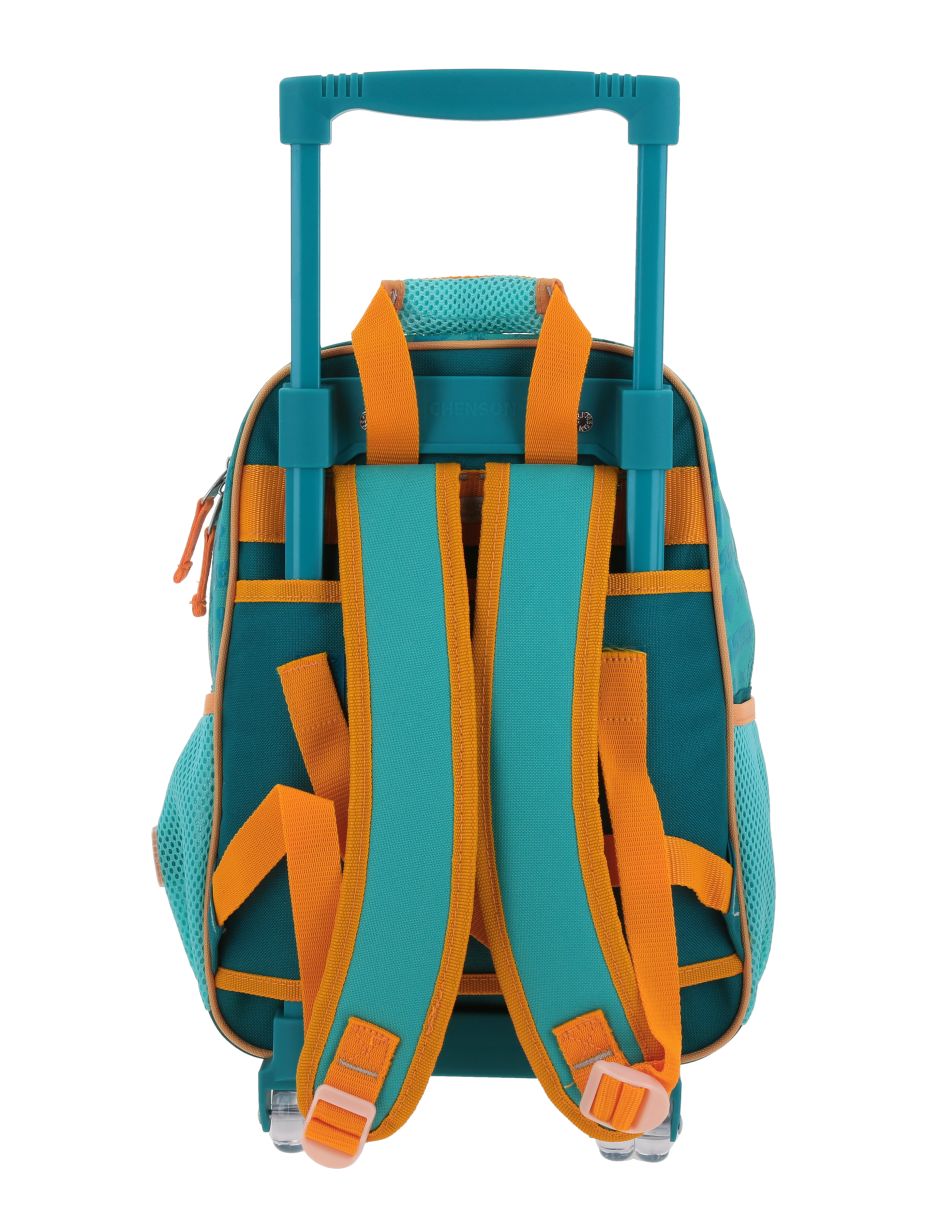 Mochila con ruedas escolar Moana 2 Hei para niña 4