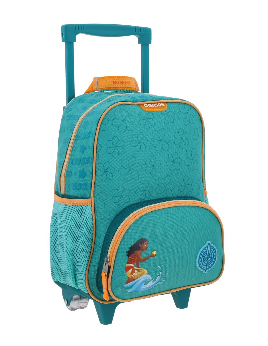 Mochila con ruedas escolar Moana 2 Hei para niña 6