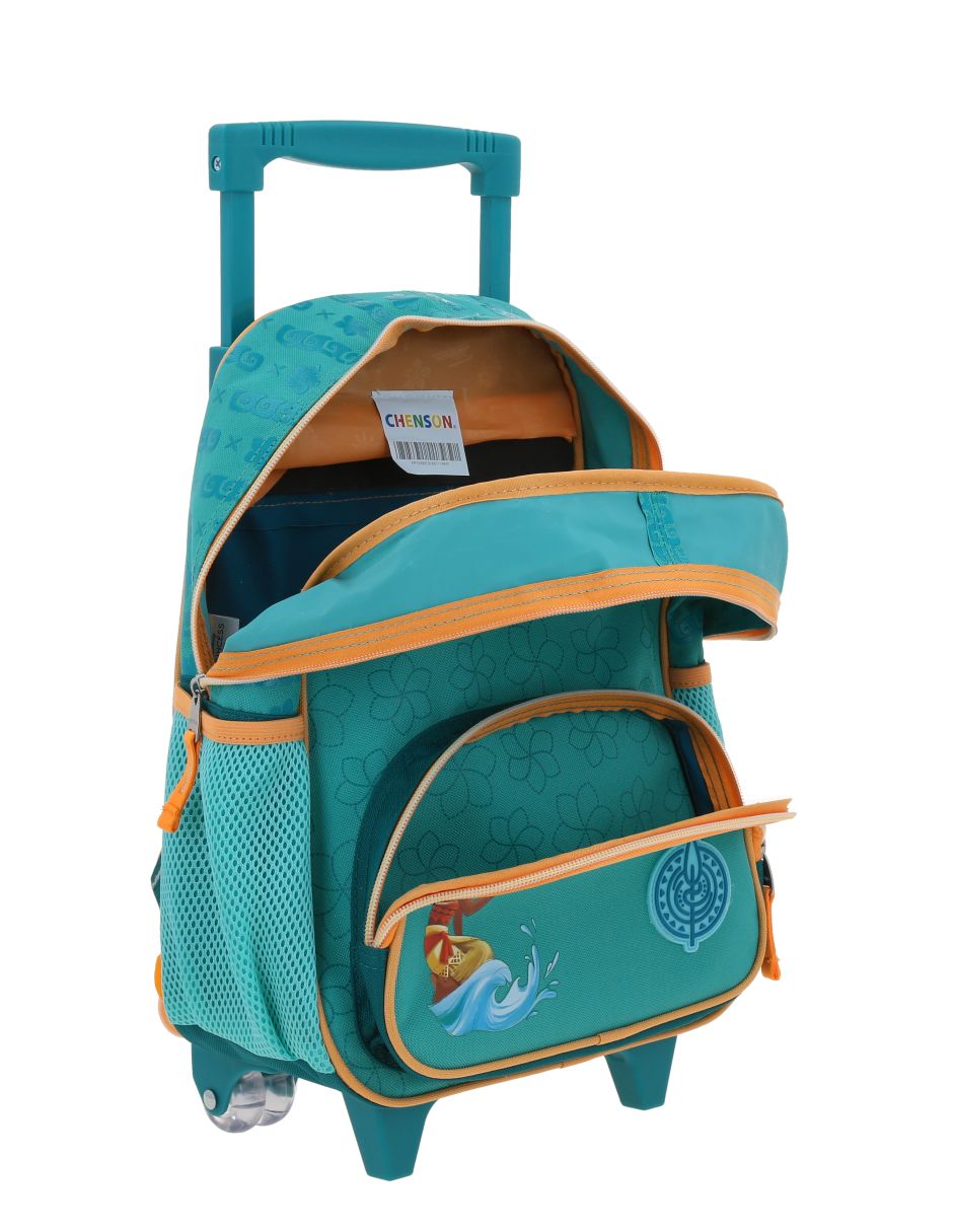 Mochila con ruedas escolar Moana 2 Hei para niña 7