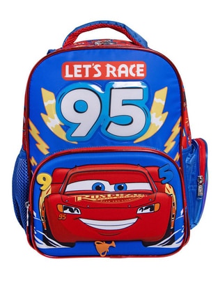 Mochila escolar Rayo Mcqueen Ruz Rayo 95 para niño