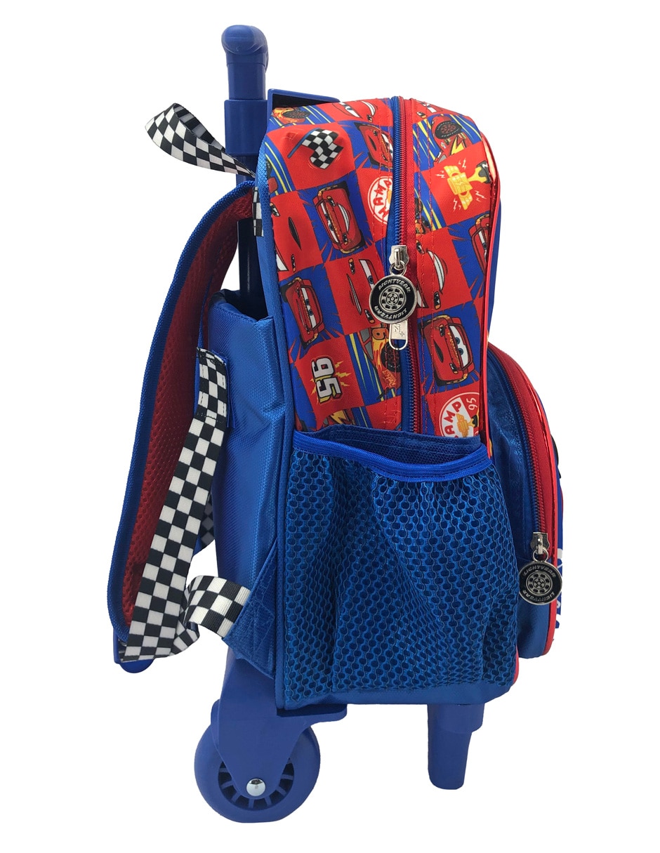 Mochila con ruedas escolar Rayo Mcqueen Rayo 95 para niño 3