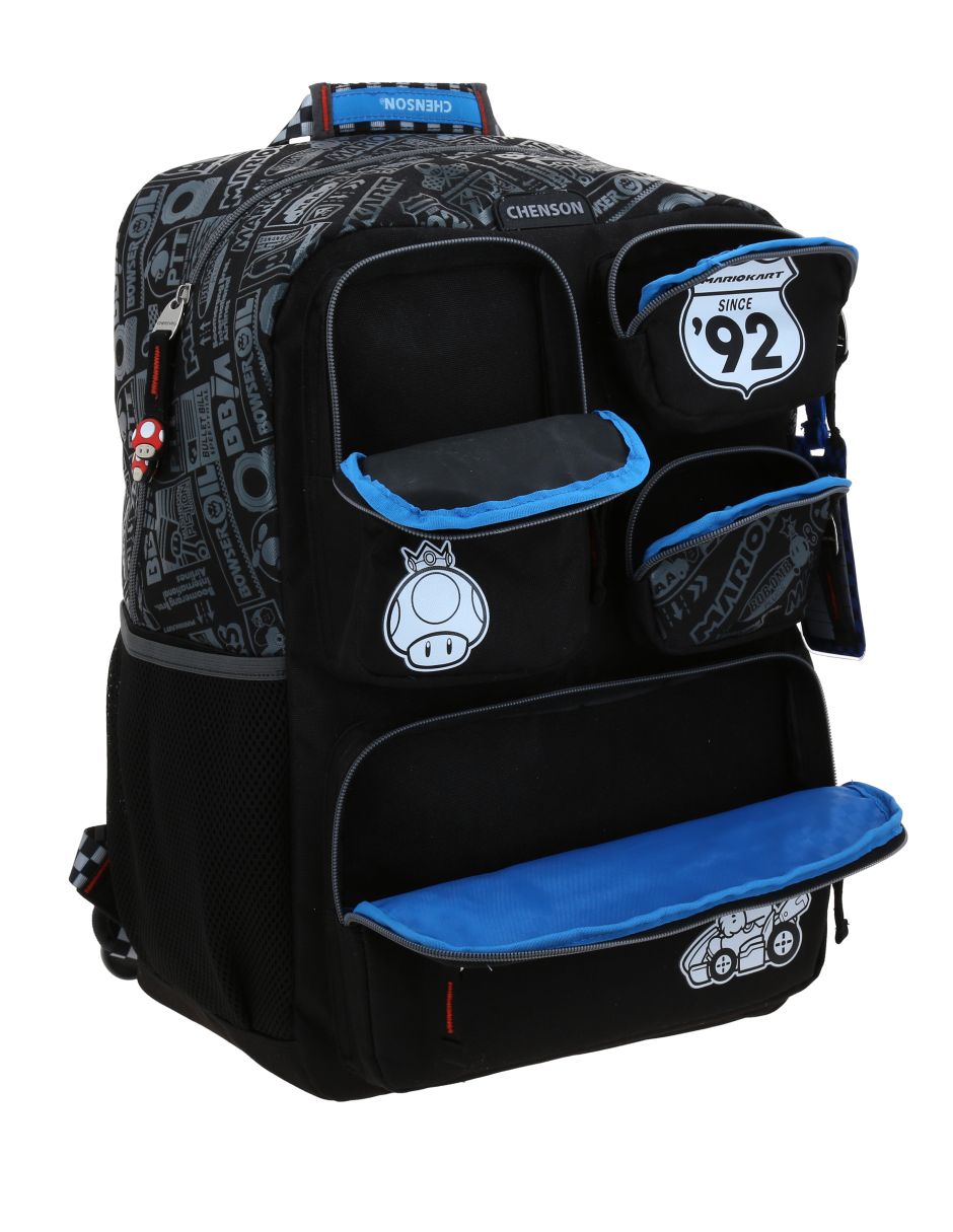 Mochila escolar Mario Kart 7