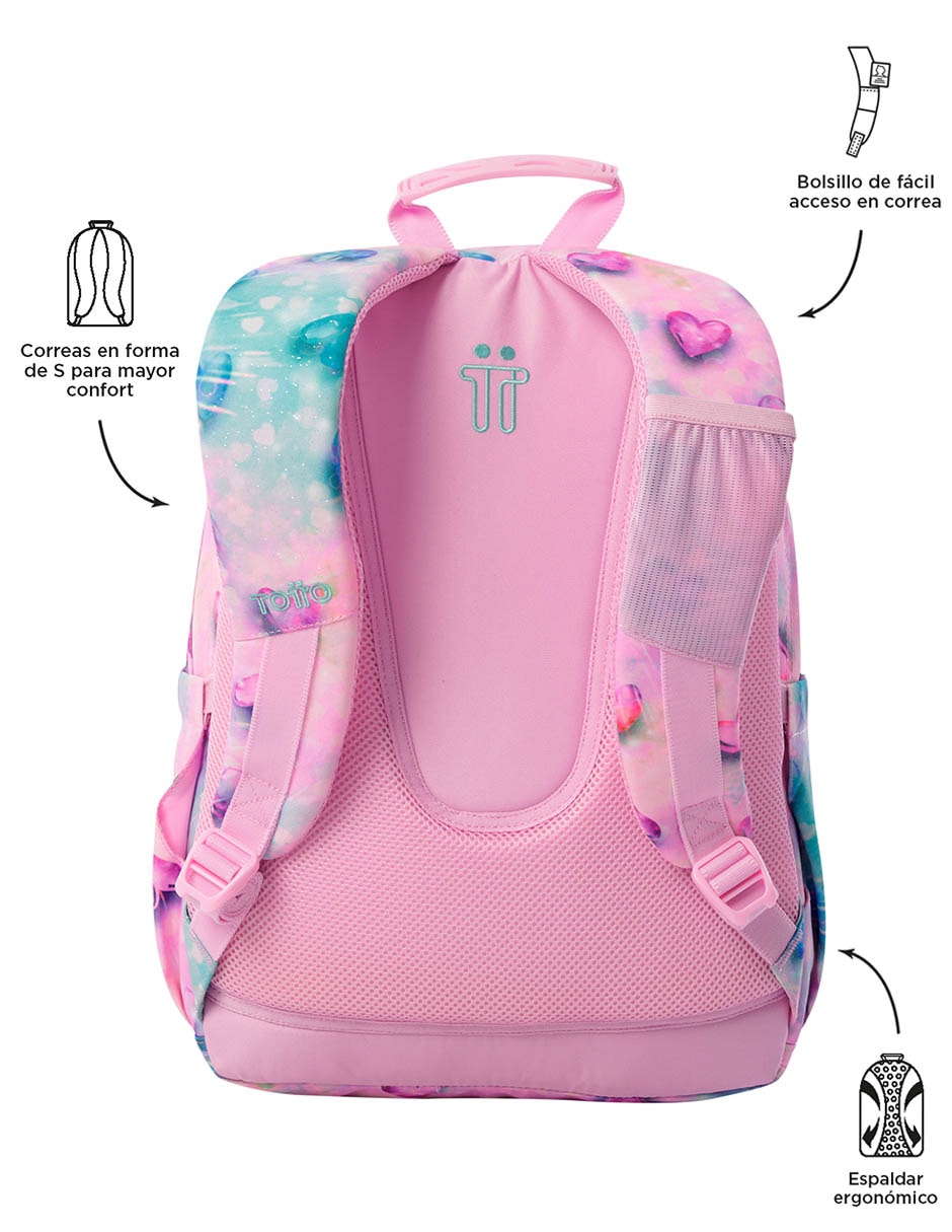 Mochila escolar Totto Ecole unisex