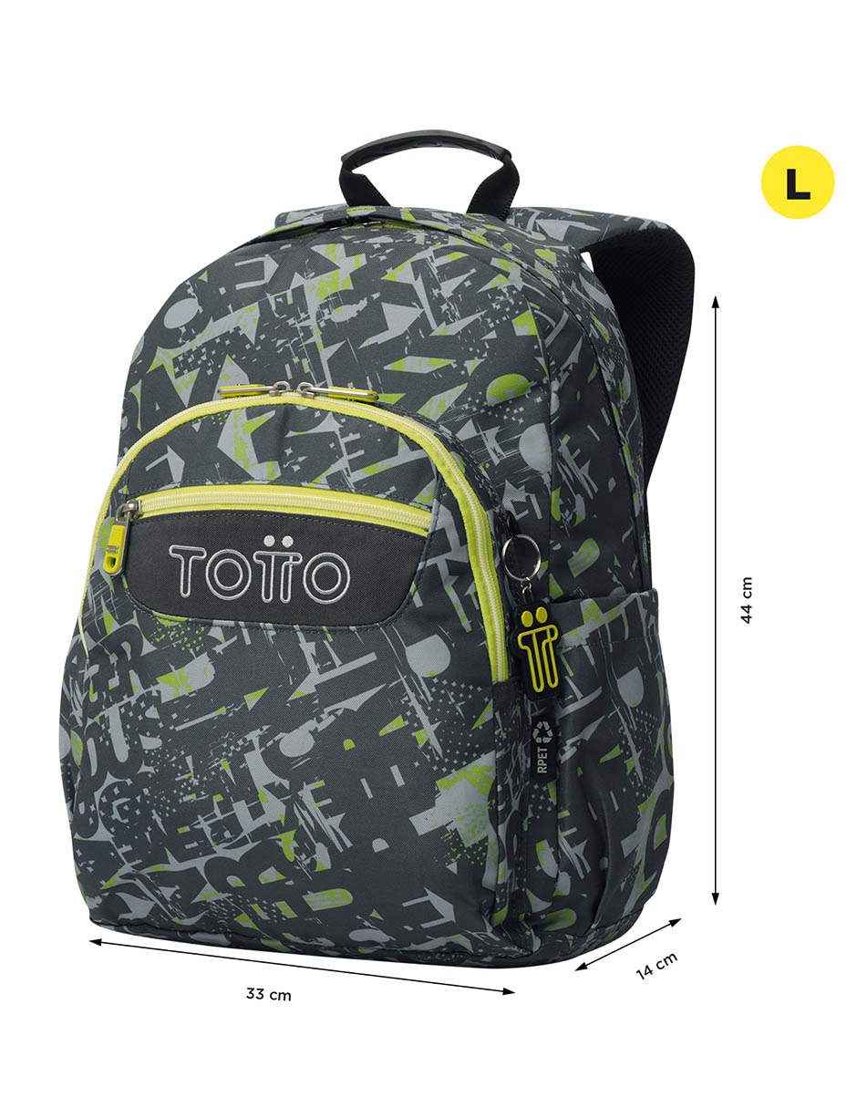 Mochila escolar Totto Ecole para hombre