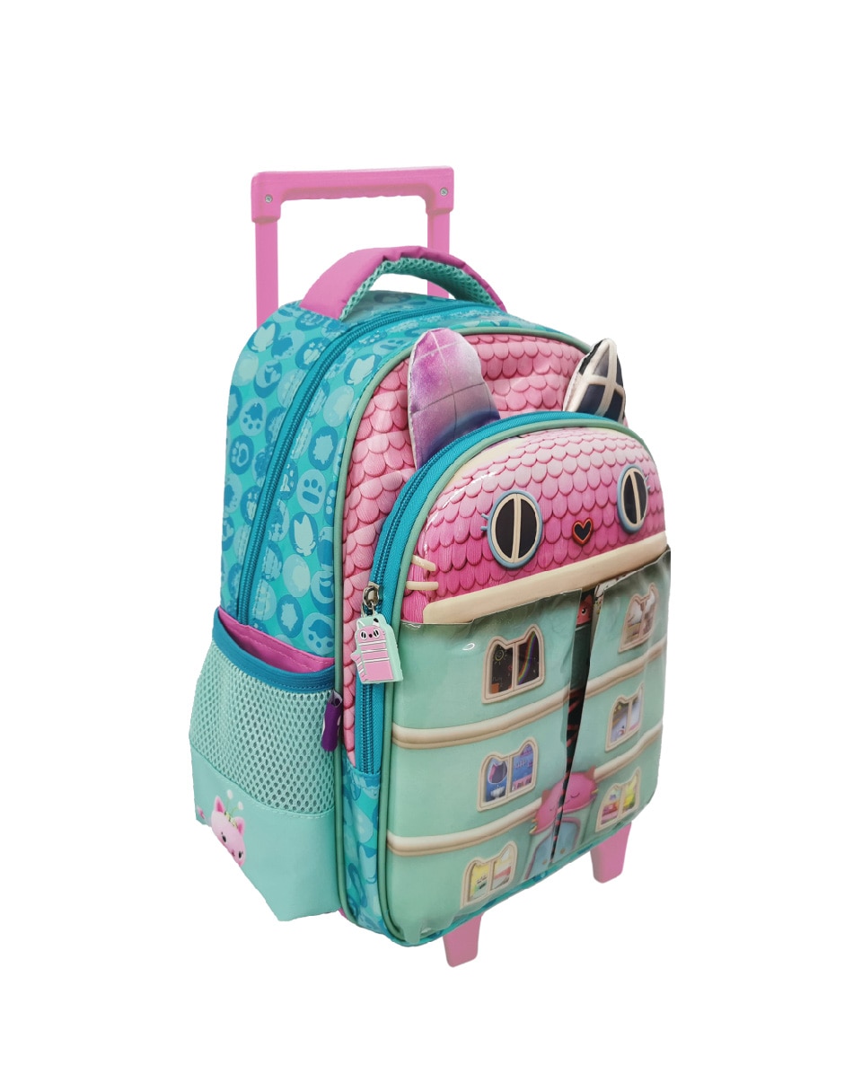 Mochila con ruedas escolar Gabby'S Dollhouse Welcome To The Doll House Con Ruedas unisex
