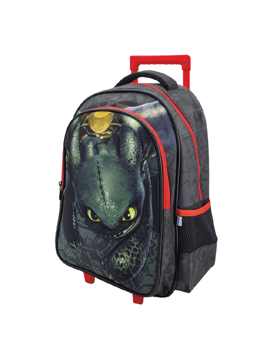 Mochila con ruedas escolar Cómo Entrenar A Tu Dragón Fotorama Night Fury Con Ruedas unisex