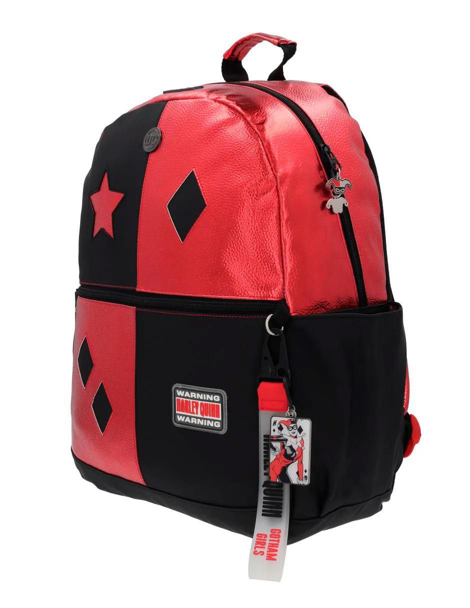 Mochila casual Harley Quinn Batman impermeable para mujer 8