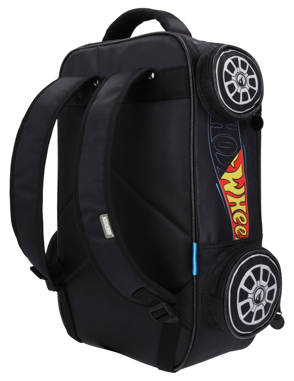 Mochila escolar Hot Wheels para niño 4