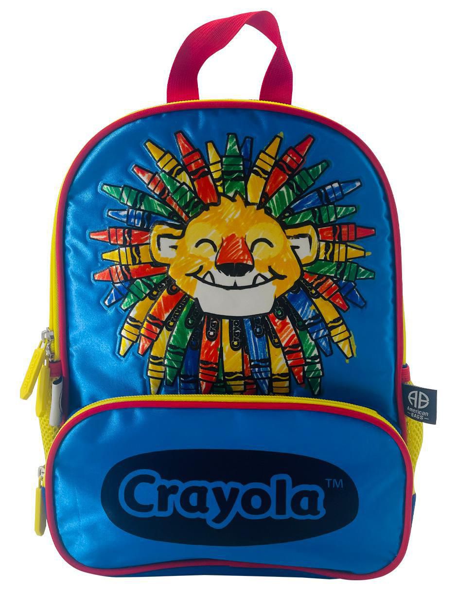 Mochila escolar Crayola León Crayolas Mochila escolar Crayola León Crayolas