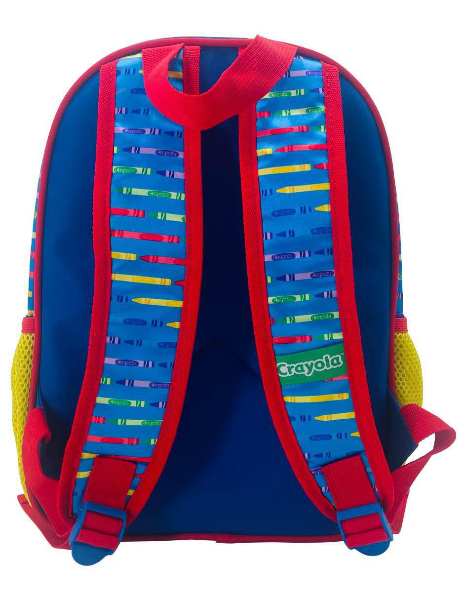 Mochila escolar Crayola León Crayolas 3