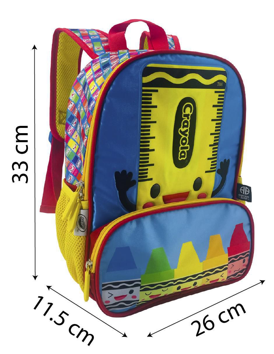 Mochila escolar Crayola 4