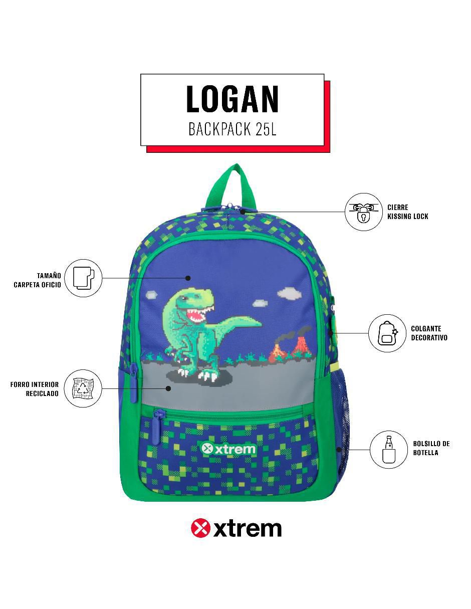Mochila escolar Estudiantes Logan 5Xt 5