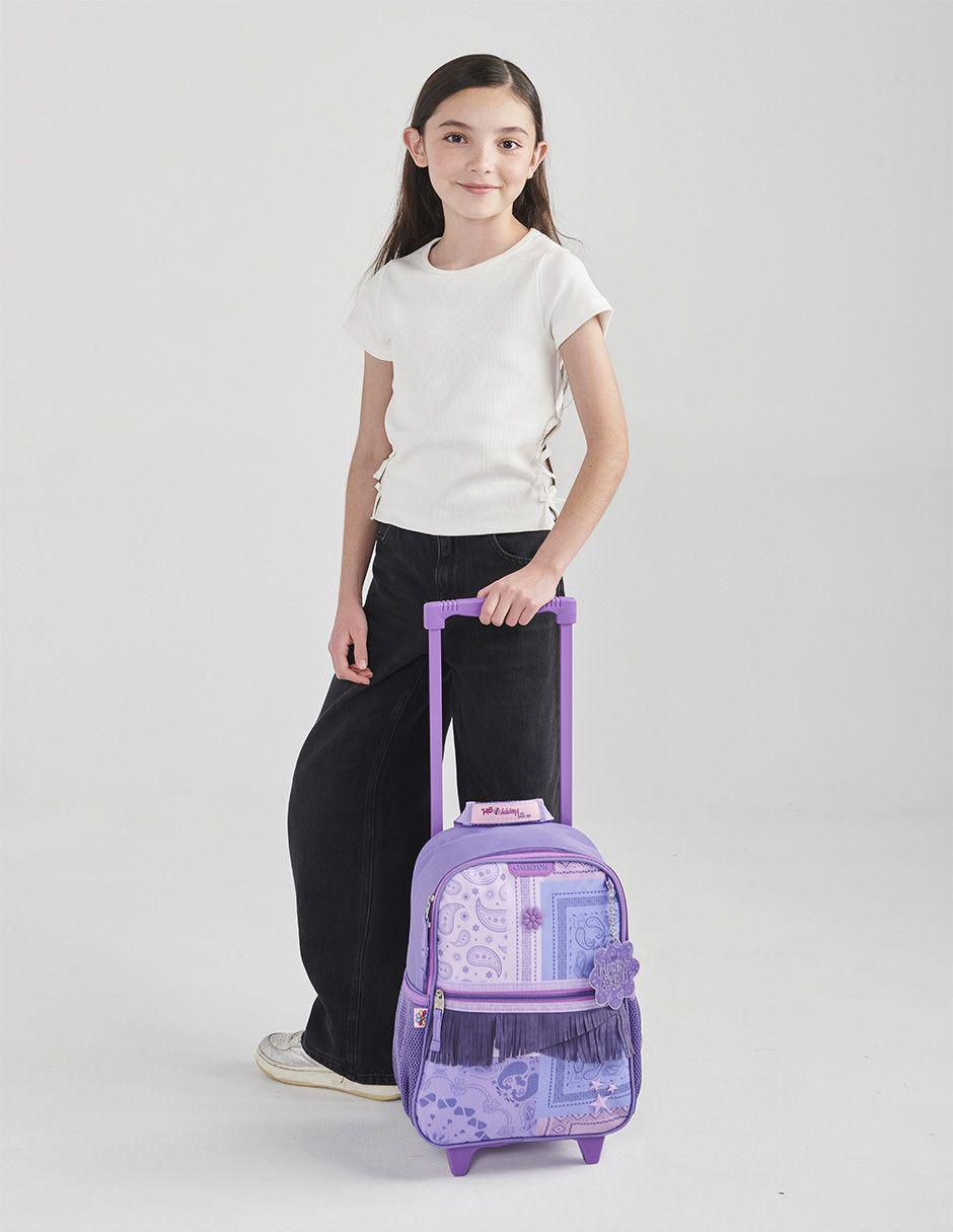 Mochila con ruedas casual 6