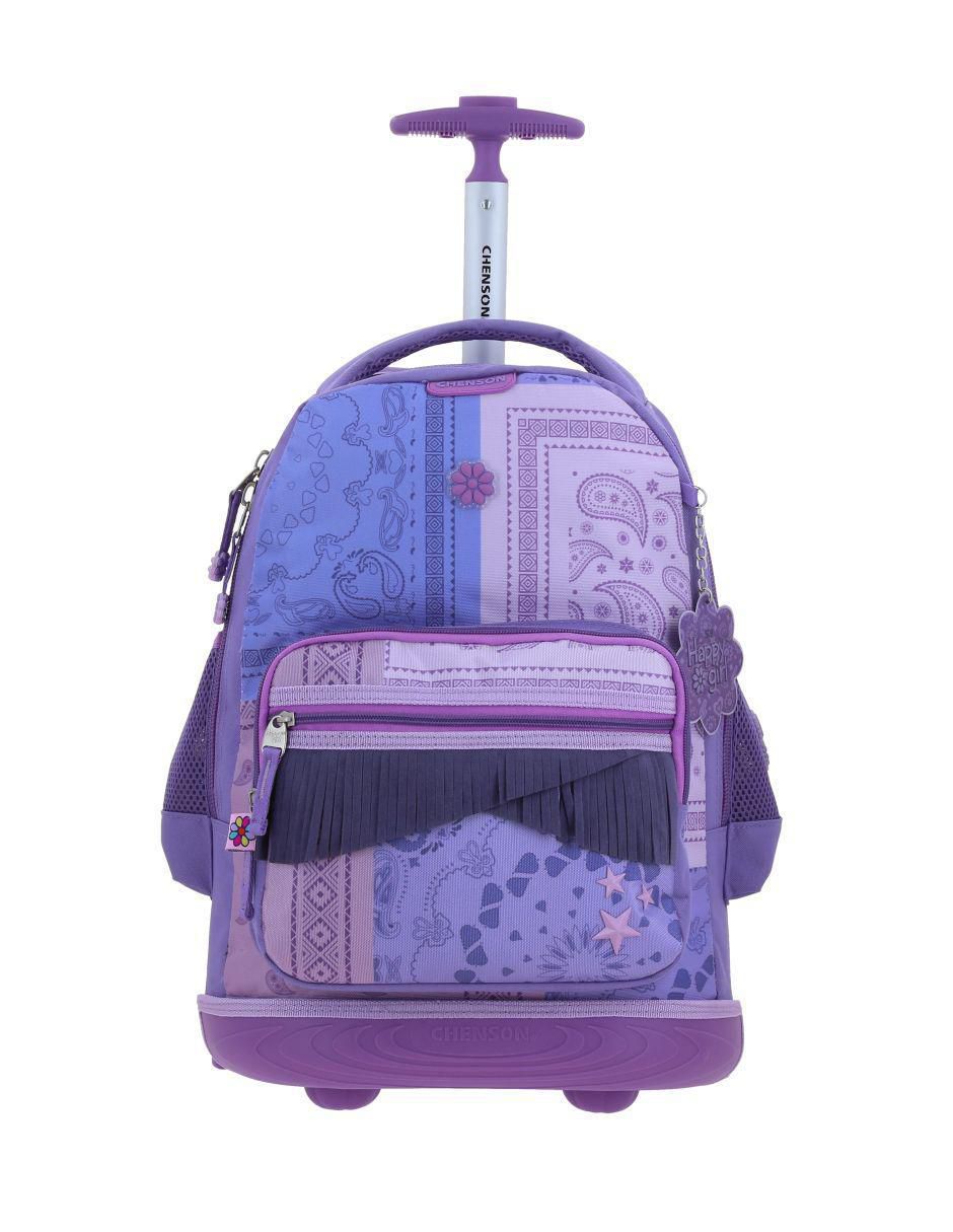 Mochila con ruedas escolar Happy Girl para mujer 1