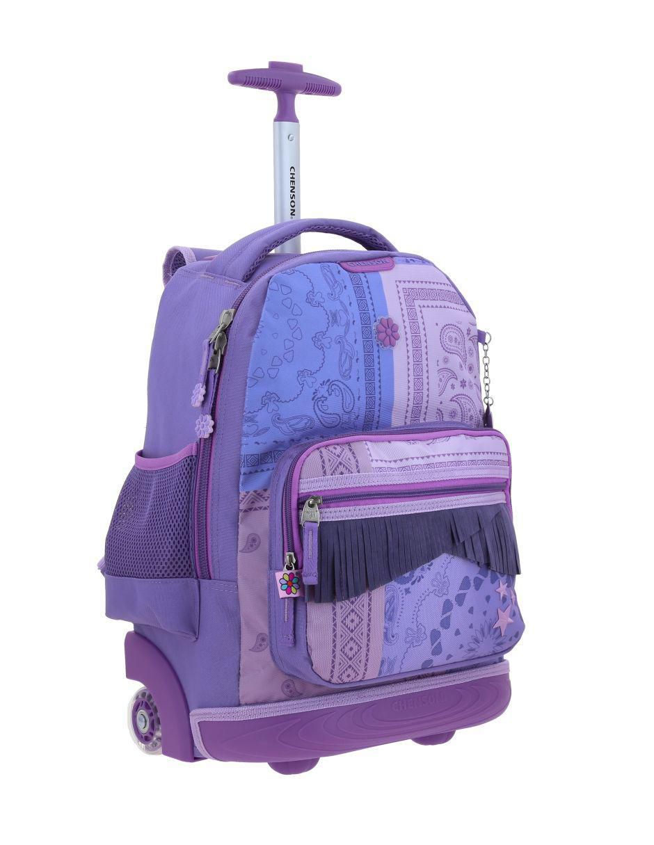 Mochila con ruedas escolar Happy Girl para mujer 6