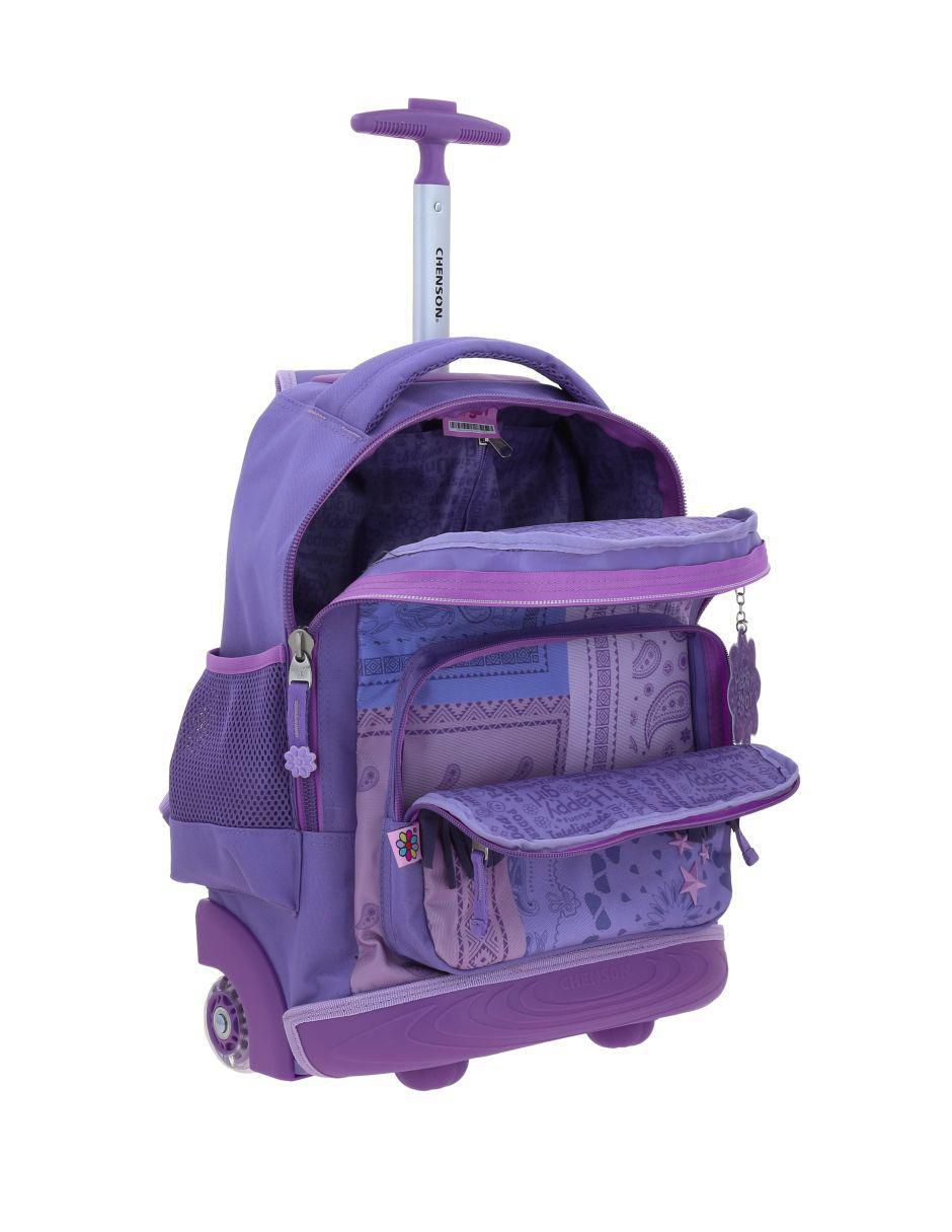 Mochila con ruedas escolar Happy Girl para mujer 7