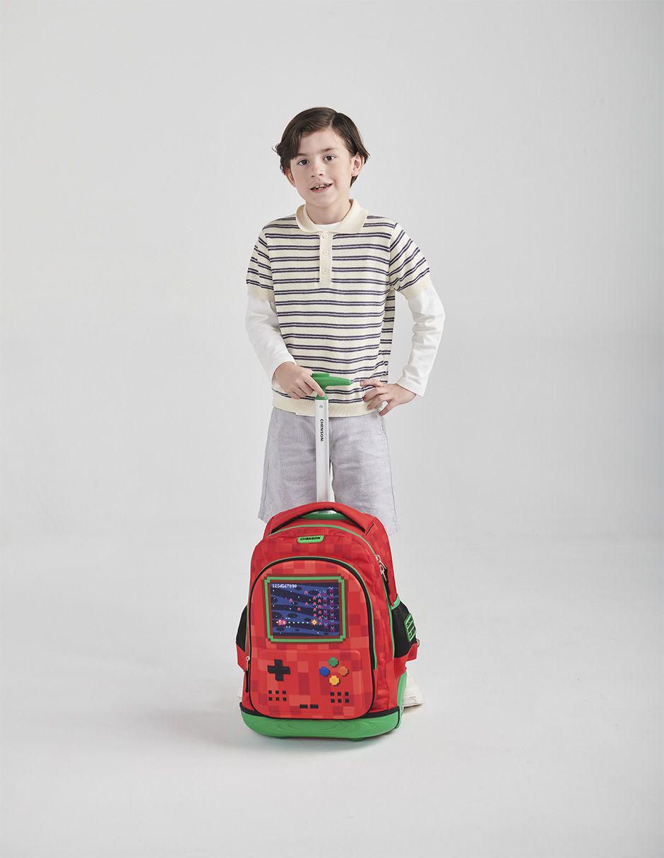 Mochila con ruedas casual 6