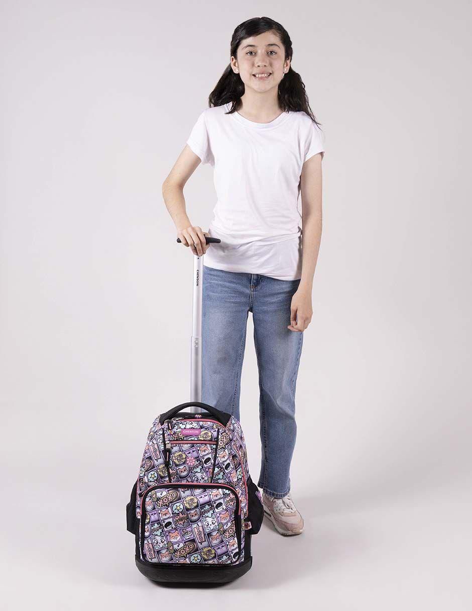 Mochila con ruedas escolar 8