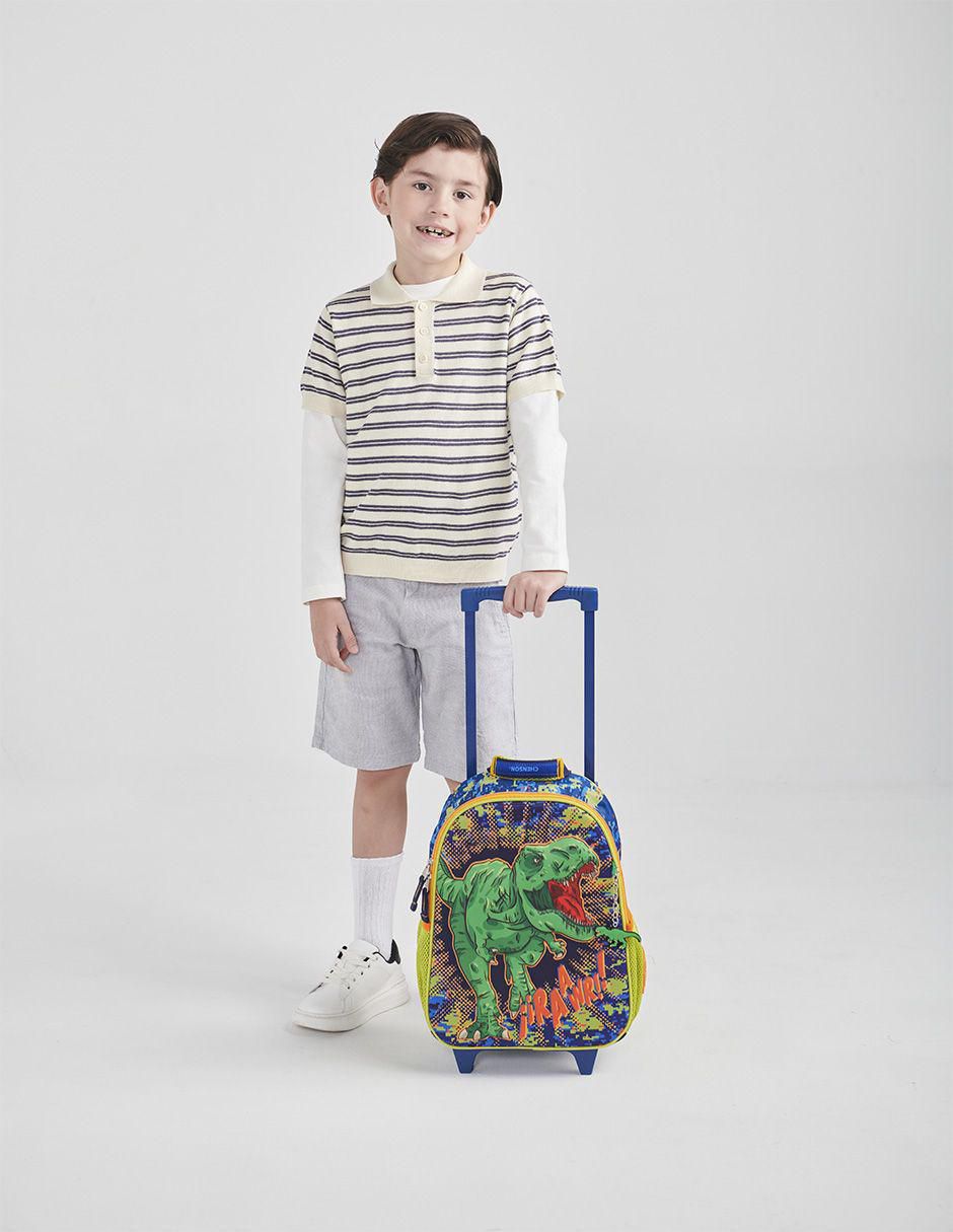 Mochila con ruedas escolar Rex 8