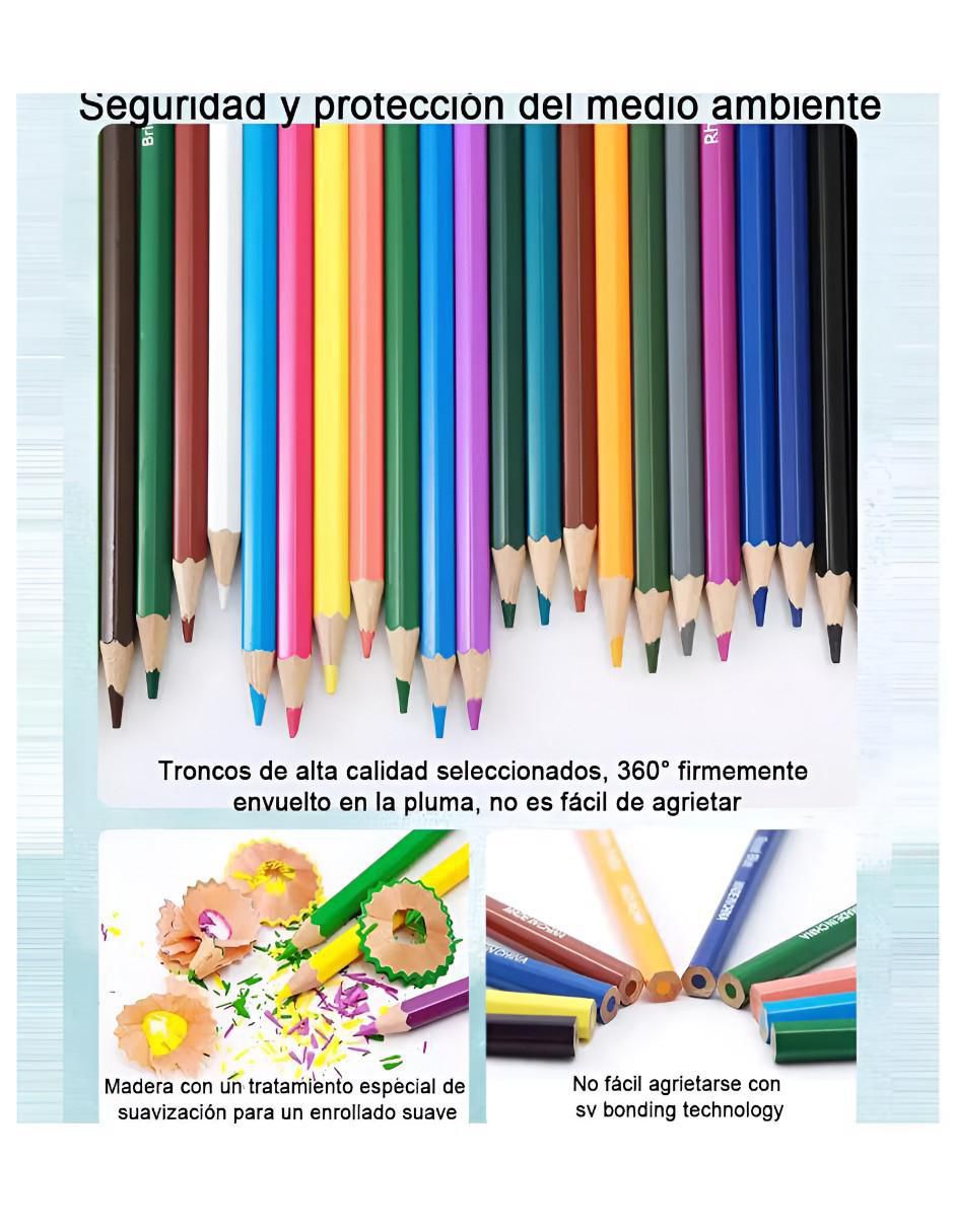Set lápiz de color hexagonal 4b 24 piezas