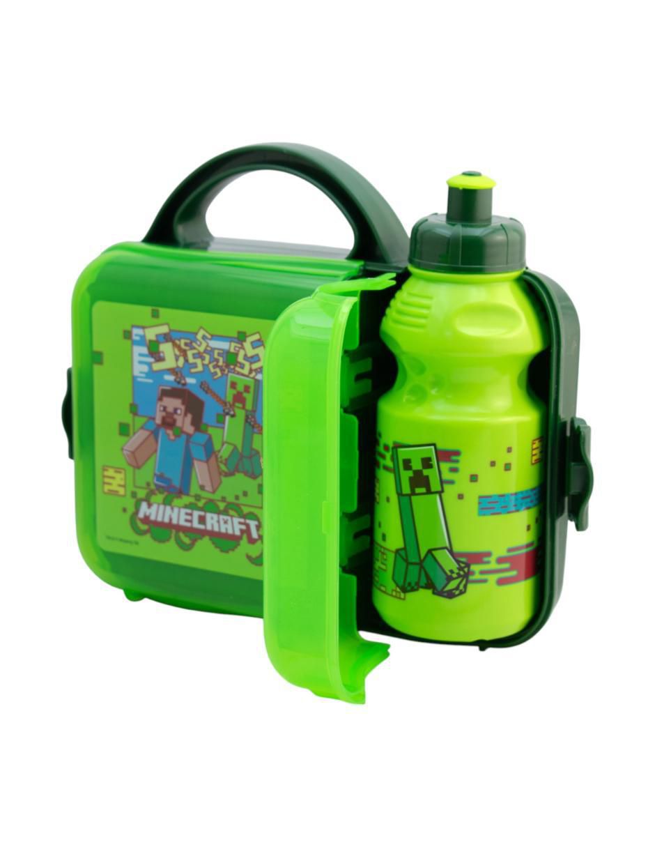 Set lonchera térmica Mojang Minecraft