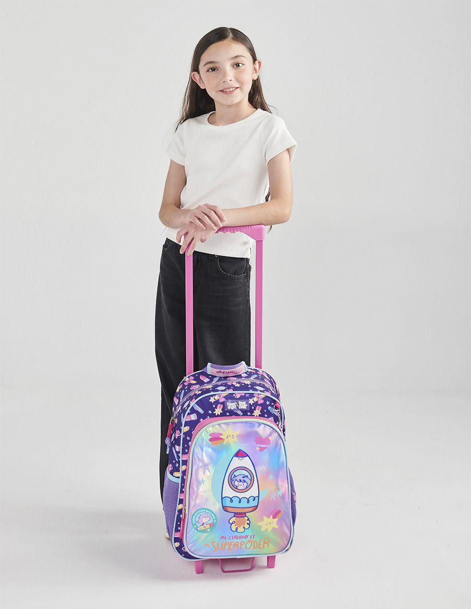 Mochila con ruedas escolar 6
