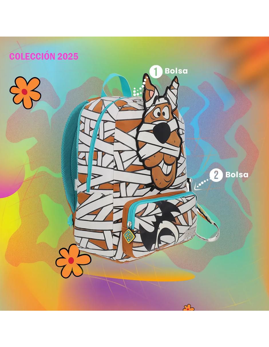Mochila casual Scooby Doo impermeable 7