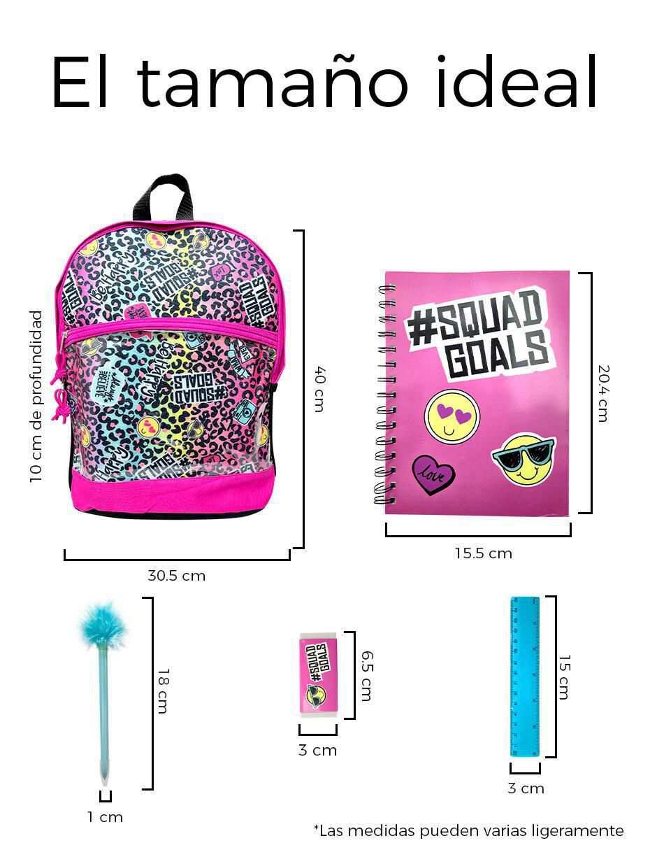 Set mochila escolar 5