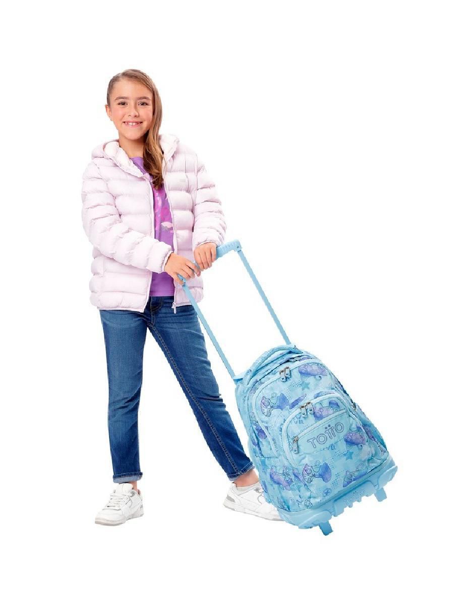 Mochila con ruedas casual 5